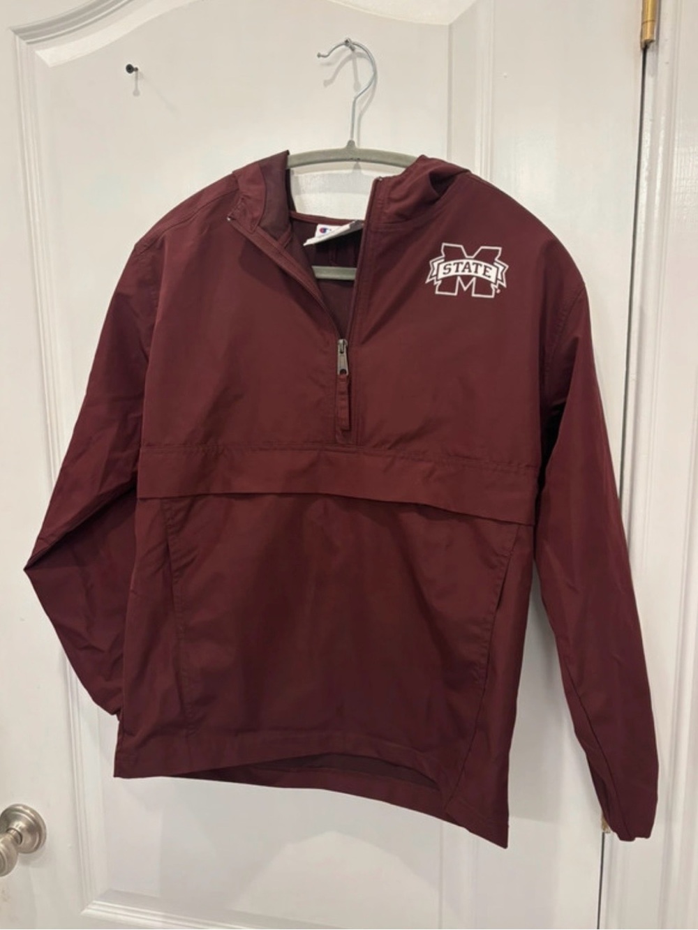 Kids Mississippi SPullover Jacket with Hood - State Logo